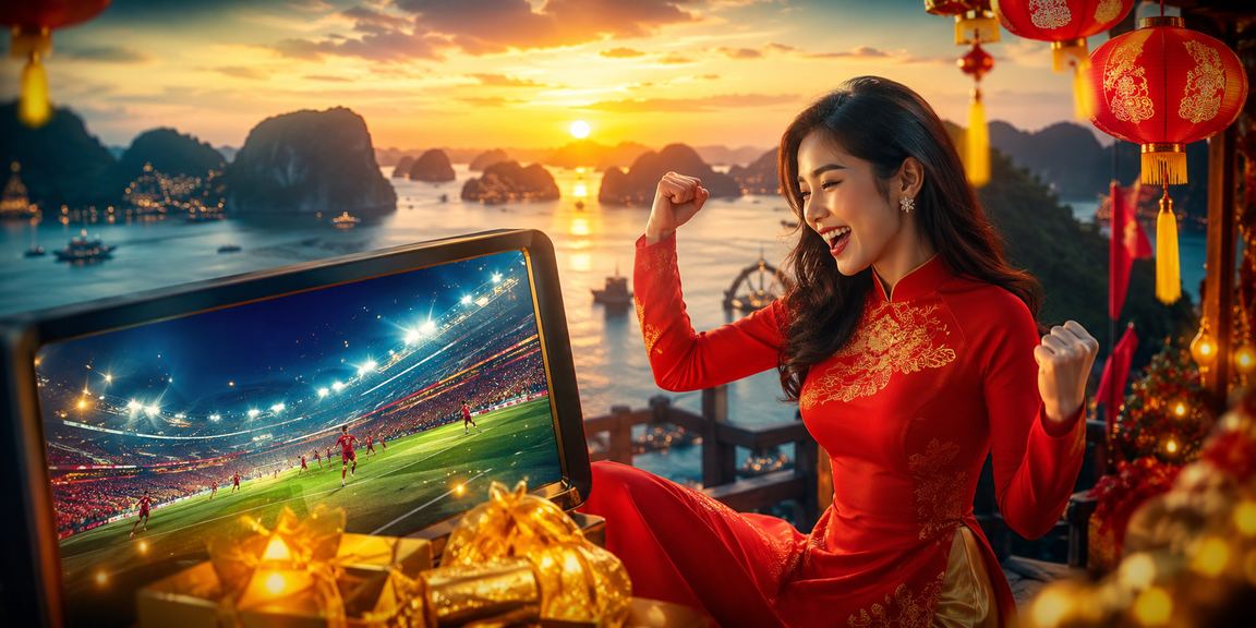 Phong cảnh vịnh Hạ Long gợi lên trải nghiệm cao cấp và an toàn khi chơi game trực tuyến